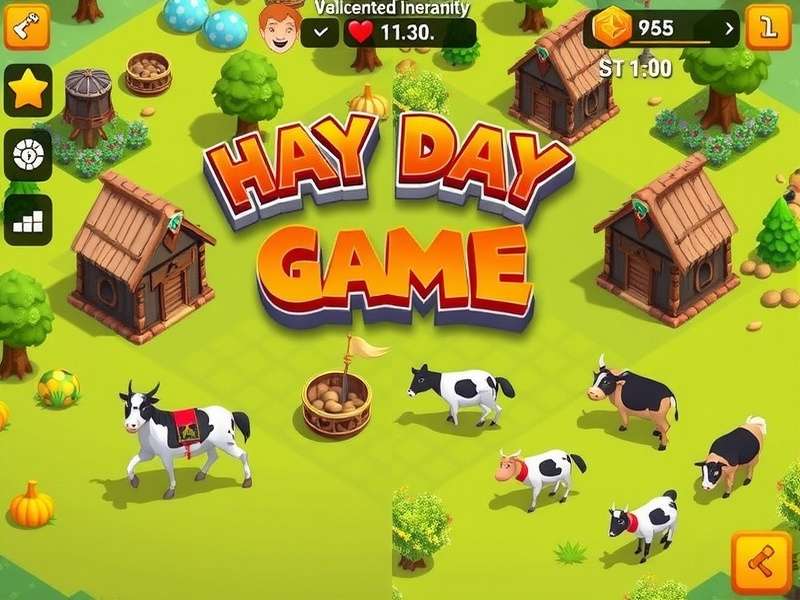 Hay Day गेमप्ले स्क्रीनशॉट - फार्मिंग और ऑनलाइन गेमिंग