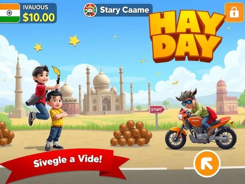 Hay Day App Store स्क्रीनशॉट - फार्मिंग गेम