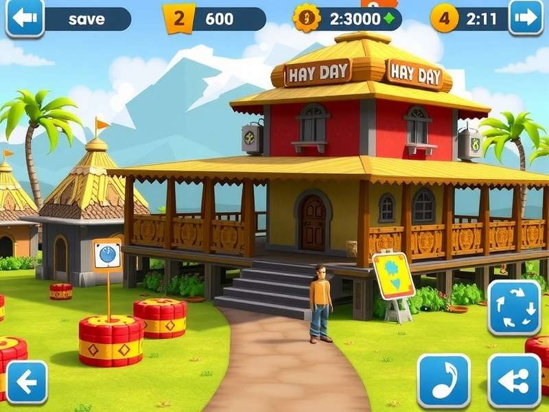 Hay Day Store Free इंटरफ़ेस दिखाता हुआ स्क्रीनशॉट
