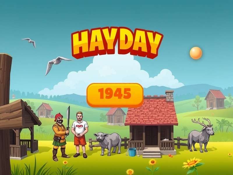 Hay Day गेमप्ले - फार्म विकास