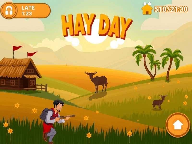 Hay Day में जानवर और डेयरी