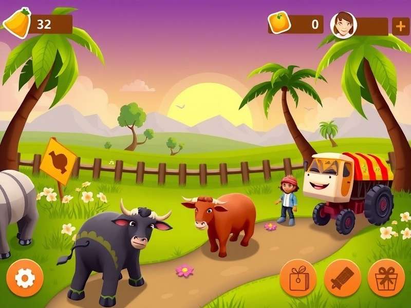 Hay Day फार्मिंग गेम स्क्रीनशॉट