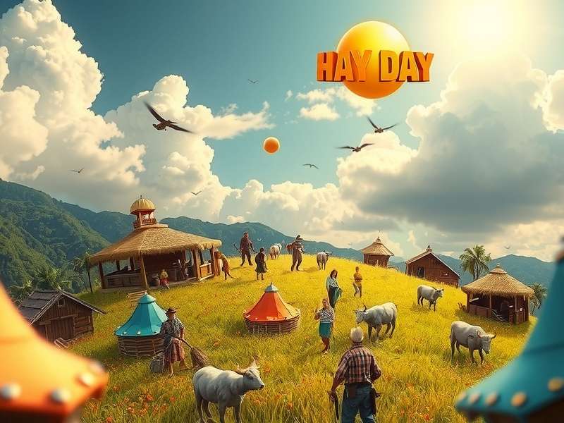 Hay Day Supercell Gameplay Screenshot