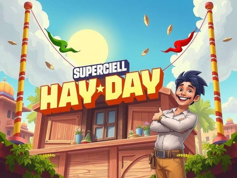 Hay Day Farming Gameplay Screenshot