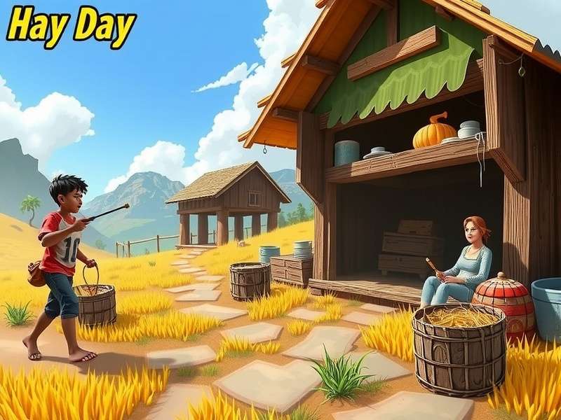 Hay Day Laptop Gameplay Screenshot