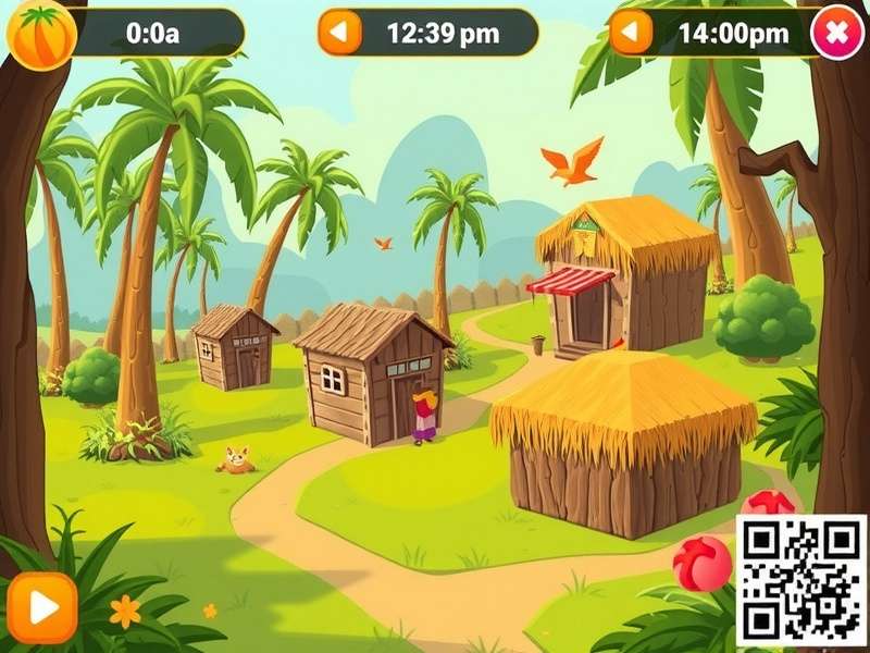 Hay Day QR Code स्कैन करते हुए मोबाइल स्क्रीन