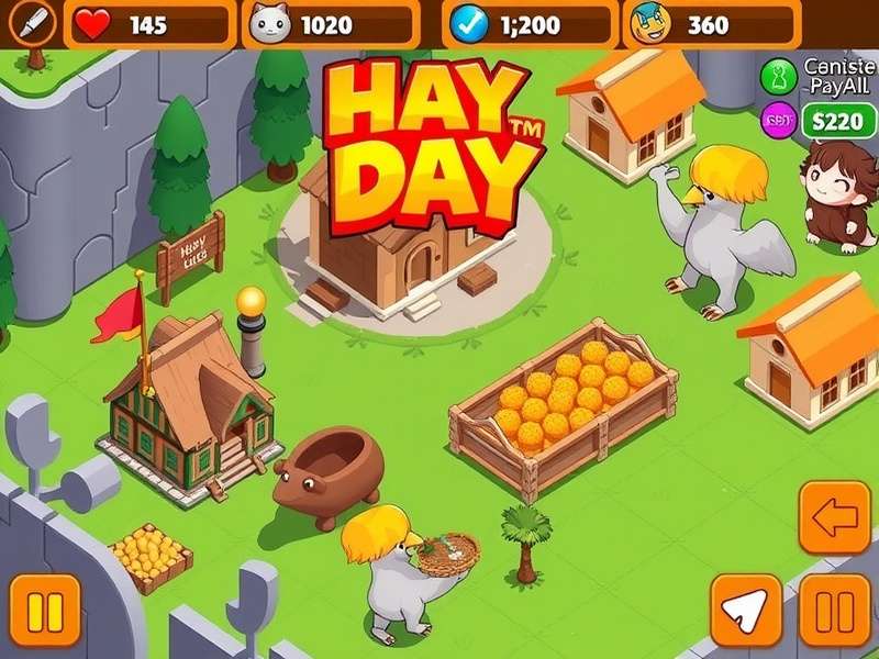 Hay Day Winter Wonderland Concept Art