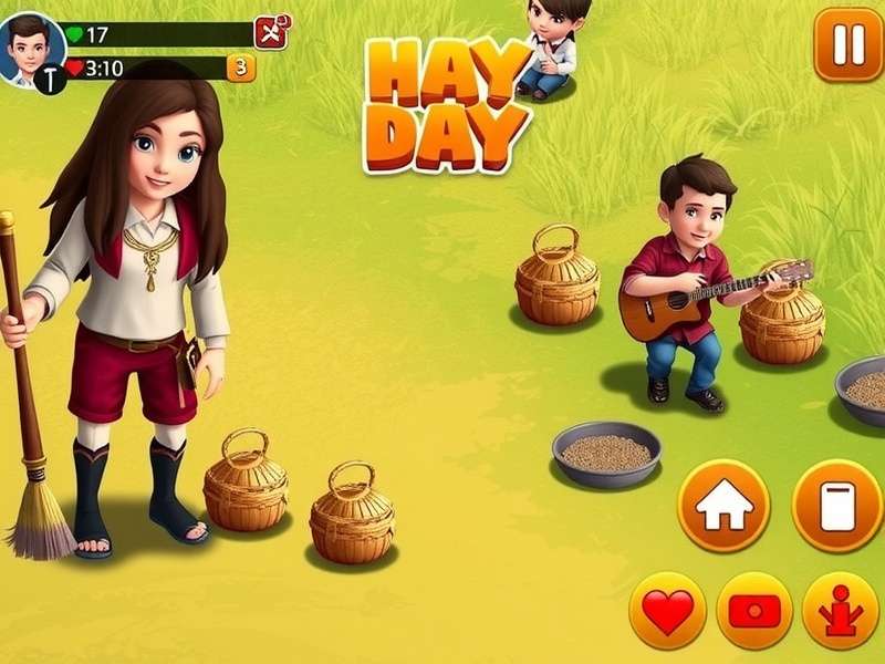Hay Day Game Screenshot - Farm Management