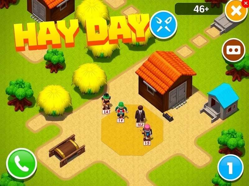 PC पर Hay Day गेमप्ले स्क्रीनशॉट
