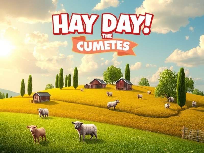Hay Day Farm Overview Screenshot