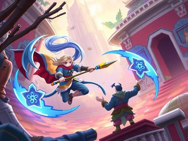 A bustling farm stand with a truck being loaded with crates of produce