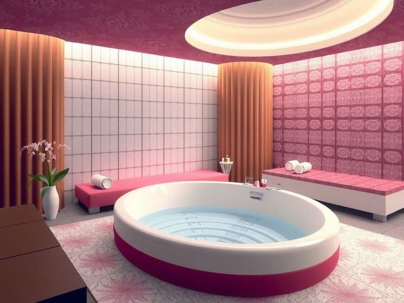 A vibrant in-game screenshot of the Heyday Spa building with animals relaxing