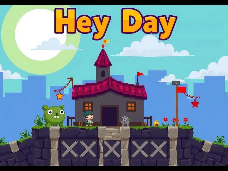 Vibrant digital farm landscape with crops and barn, representing Hay Day gameplay