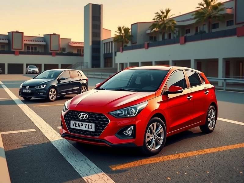 A sleek Hyundai truck loaded with harvest on a Hay Day farm