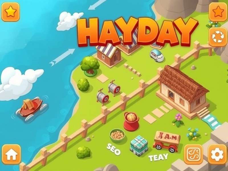 Hay Day Gameplay on Mobile Device