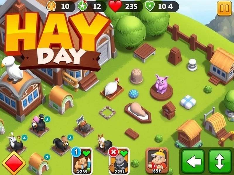 Hay Day Level 70 Farm Layout Optimization