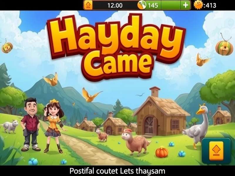 Hay Day PC Gameplay on Large Screen