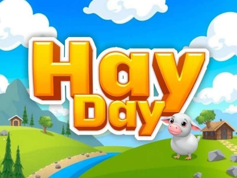 Hay Day game running on a Windows laptop with Indian farm theme