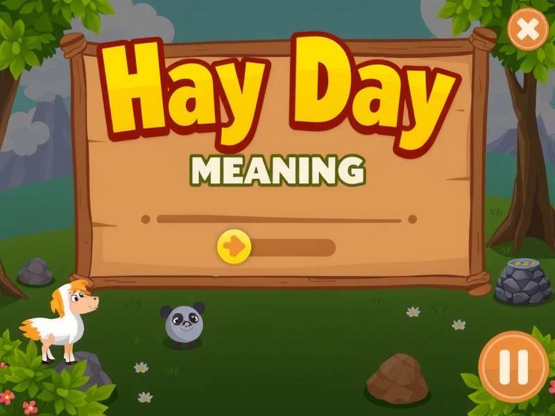 Hay Day Meaning – Vibrant farm scene with crops, animals and a rustic barn representing the spirit of Hay Day farming in India.