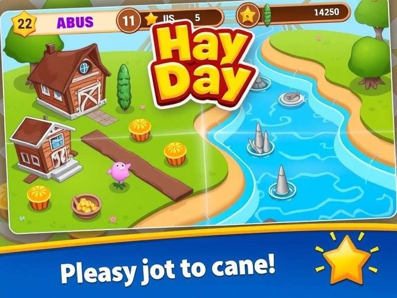 Hay Day game farm screenshot with crops and animals in Indian setting